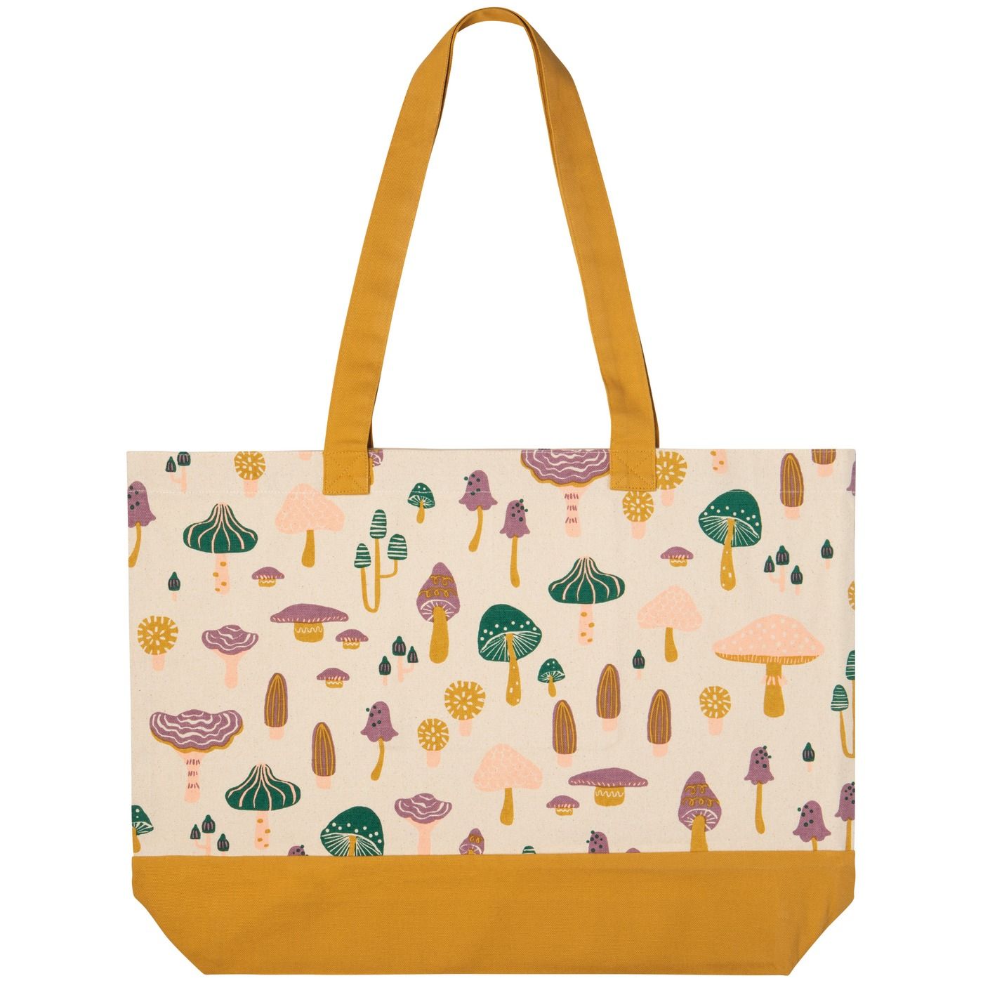 Super Totes - Mushroom Gems W21 × H15.5 × D5" / Strap Drop 14"