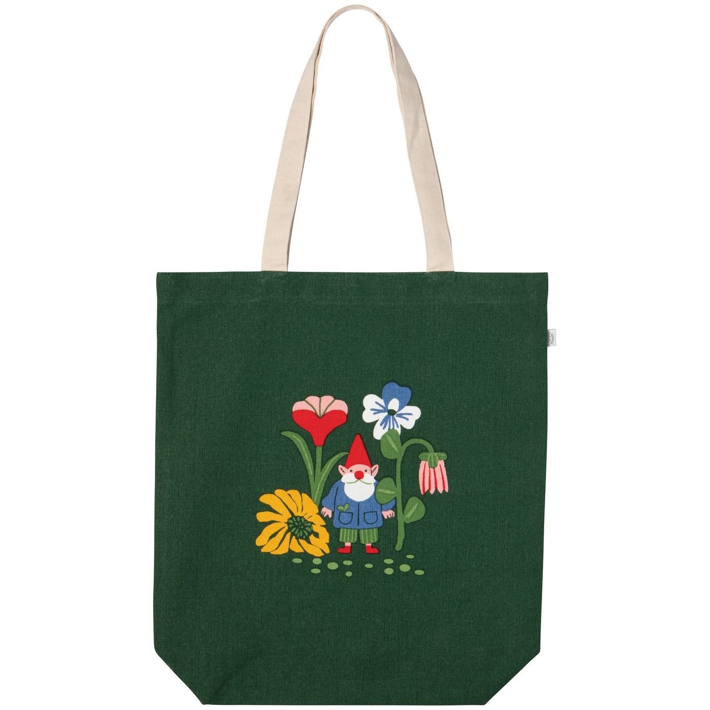 In the Forest - Gnome Grown Everyday Tote Bag Cotton W14 × H15 × D4" / Strap Drop 9"