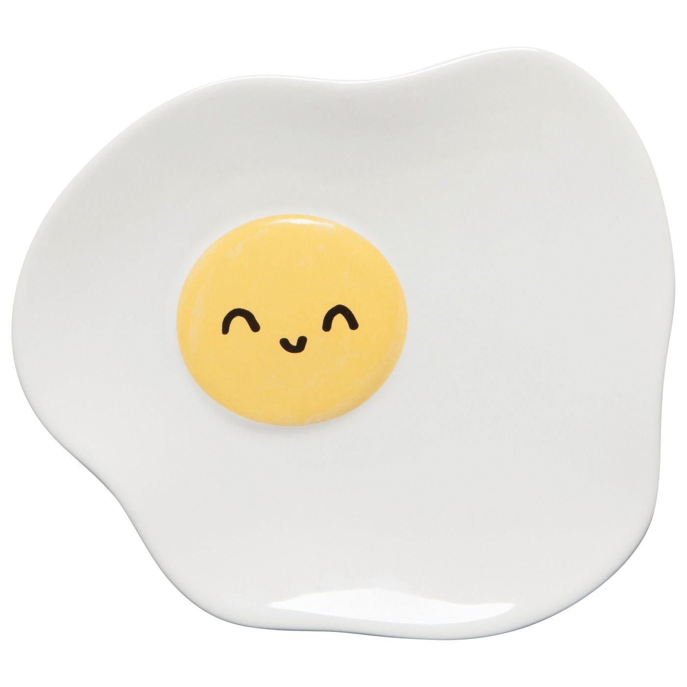 Today's Special - Funny Food Egg Shaped Dish Stoneware W6.25 × L5.75"
