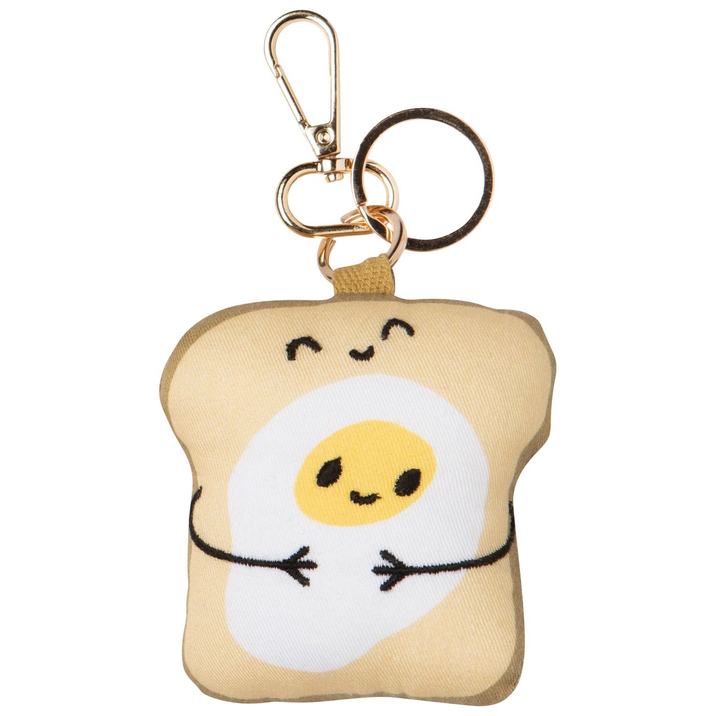 Today's Special - Funny Food Cotton Bag Charm Outer: Cotton; Fill: Polyester; Hardware: Zinc W3.5 × L4"
