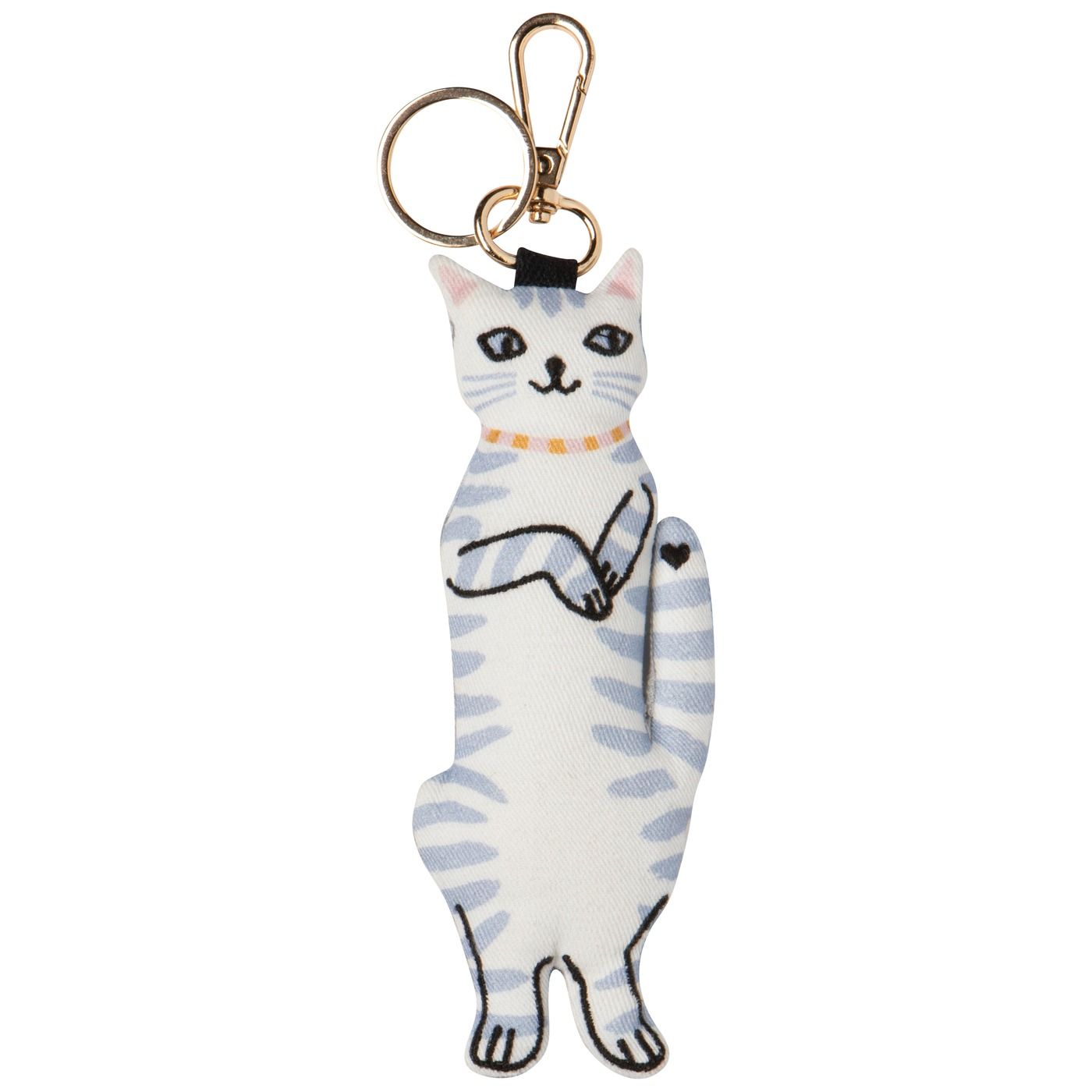 Cotton Bag Charms - Meow &amp; Furever W2.25 × L5"