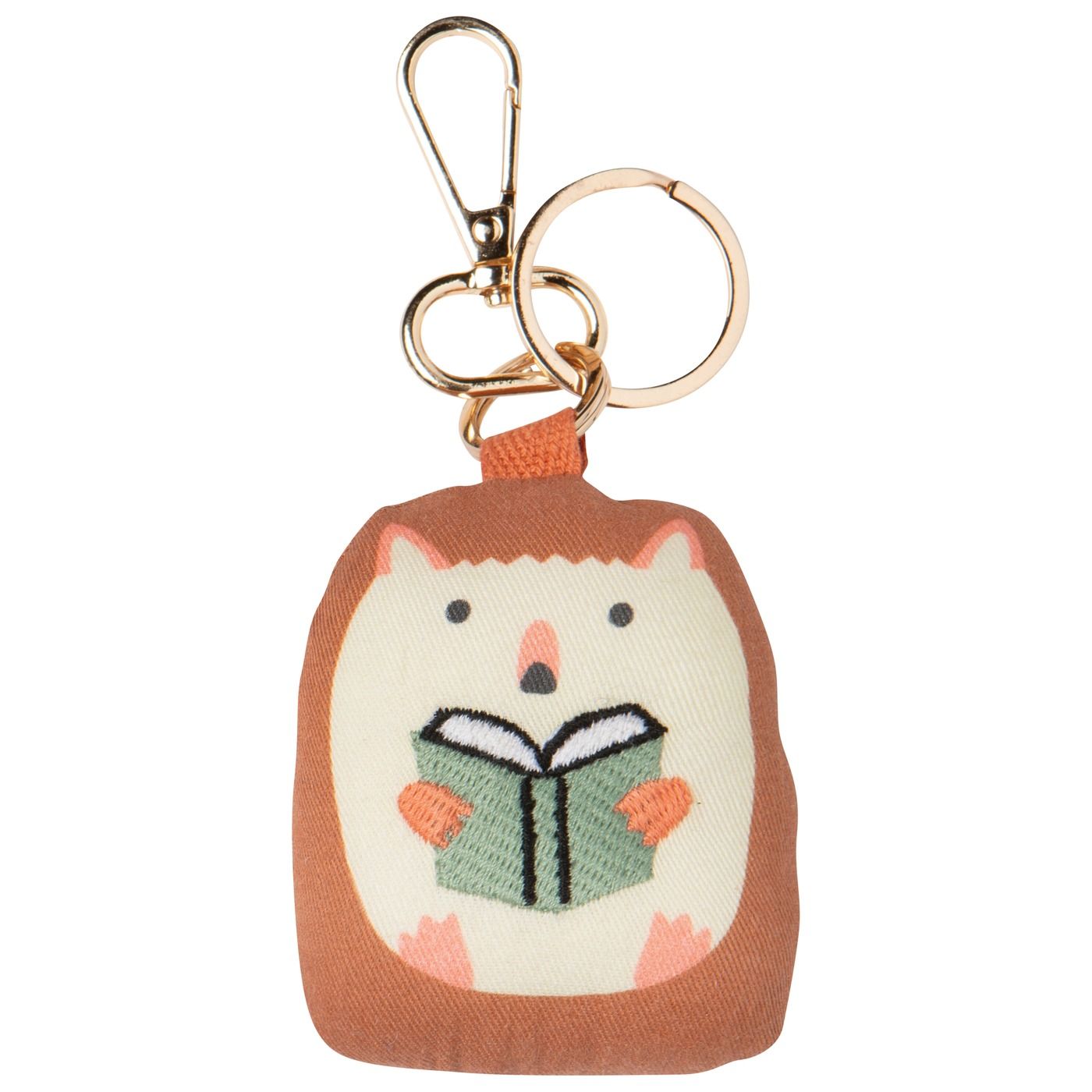 Cotton Bag Charms - Book Club W2.75 × L3.5"
