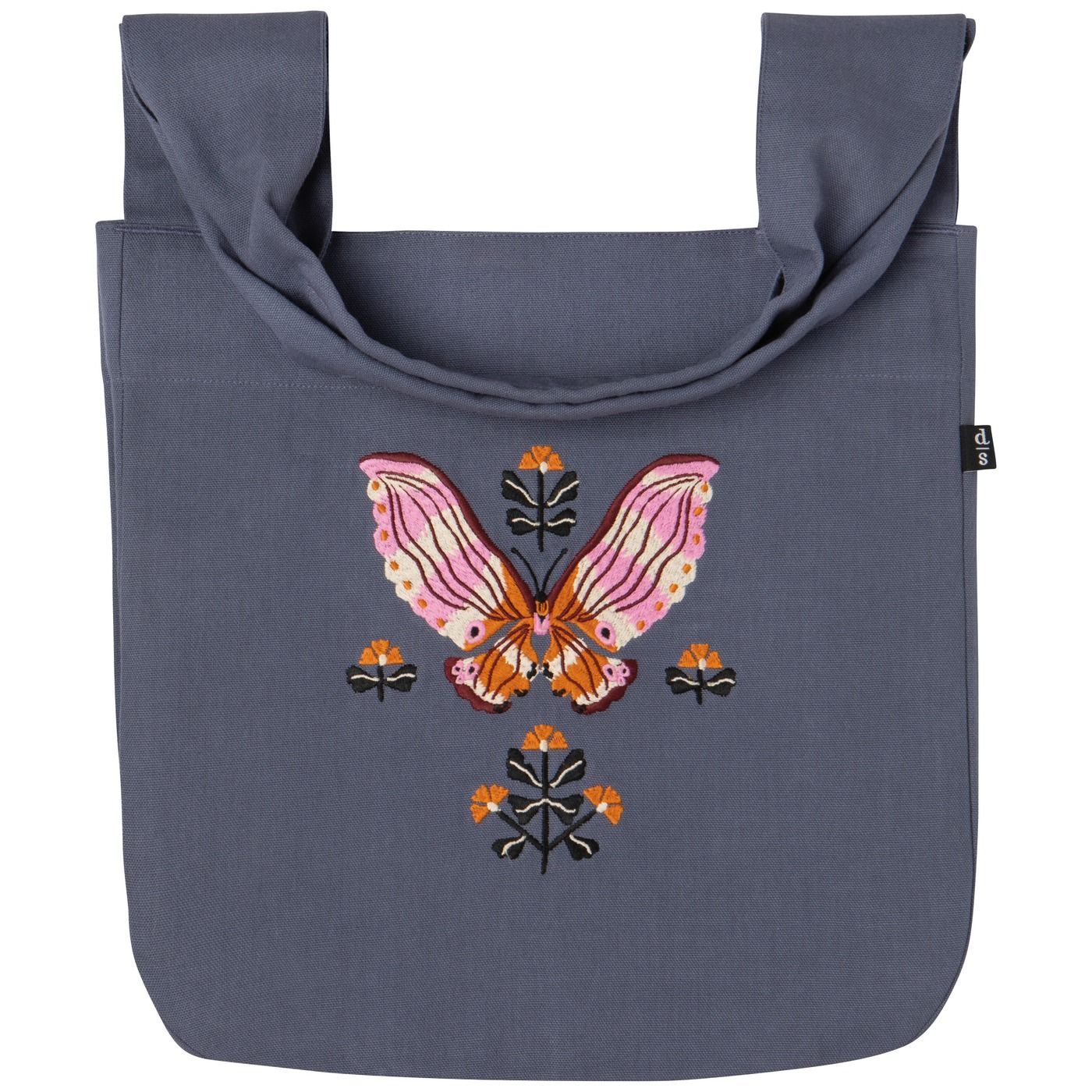 Aurora To &amp; Fro Tote Body: Cotton; Embroidery: Polyester W13 × H13.5 × D2.25" / Strap Drop 10"