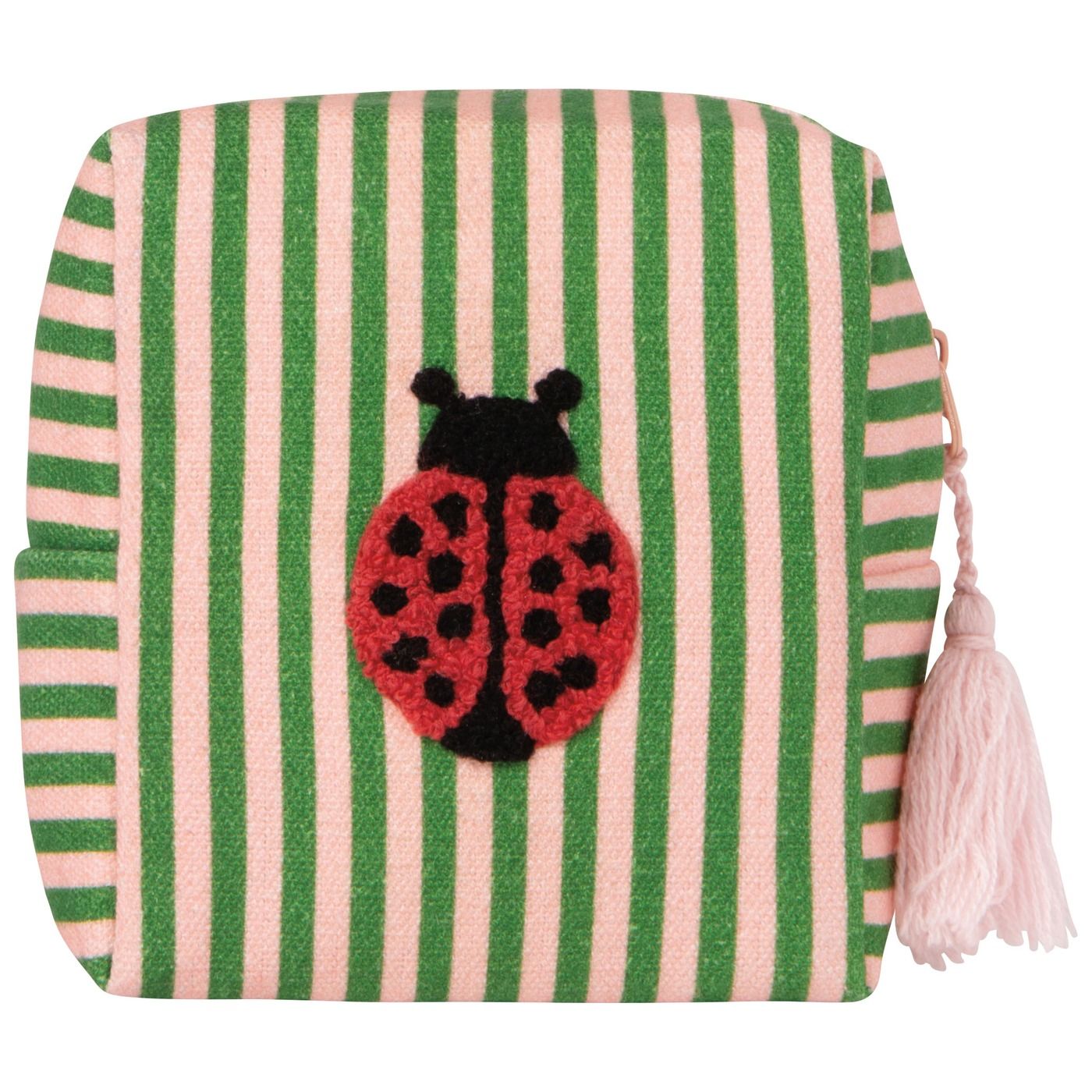 Ladybugs Mini Pouch Cotton W4 × L4 X D2"