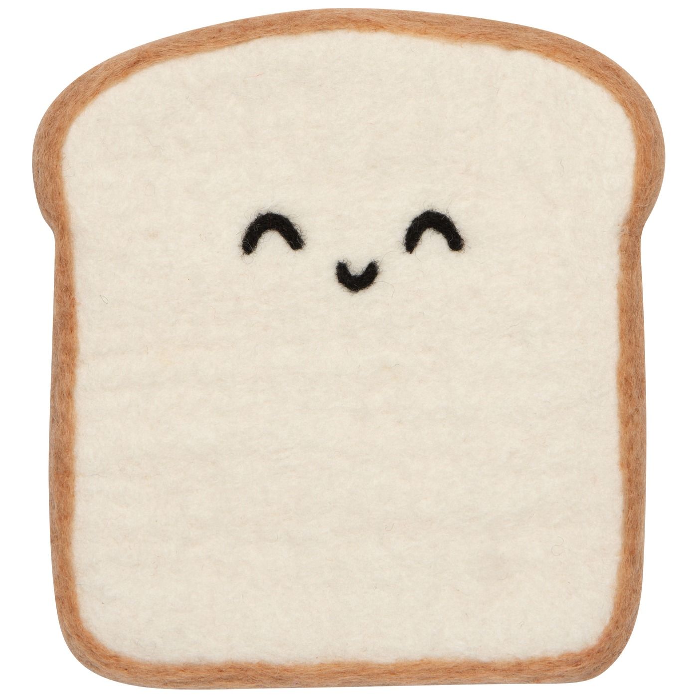 Today's Special - Funny Food Toast Felt Wool Trivet Wool W7 × L6.5"