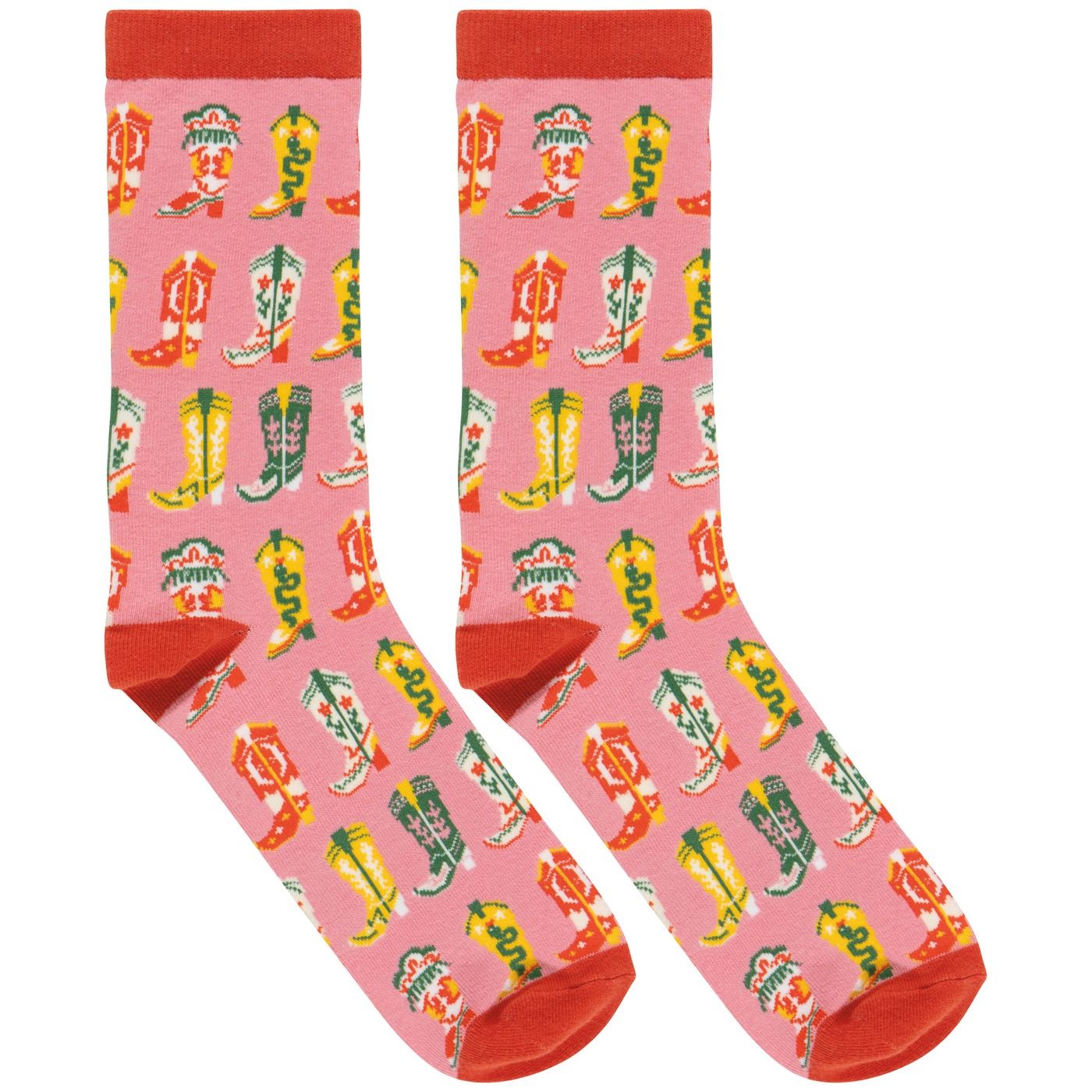 Howdy Y'all Socks 70% Cotton, 28% Polyester, 2% Spandex W3.3 × H15"