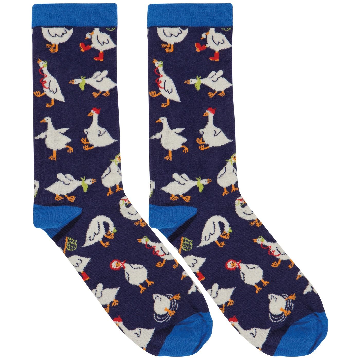 Silly Goose Socks 70% Cotton, 28% Polyester, 2% Spandex W3.3 × H15"