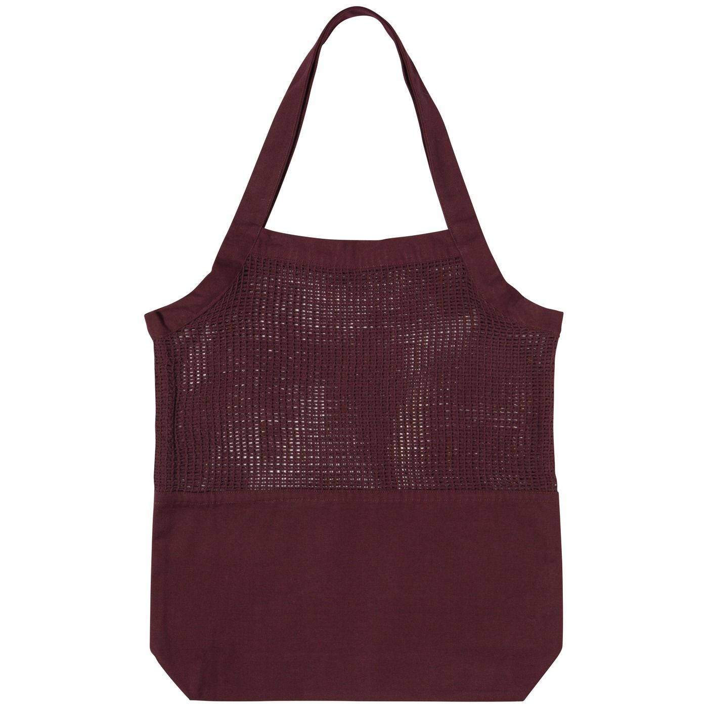 Mercado Totes - Ash Plum W16 × H28 × D3.5" / Strap Drop 10"