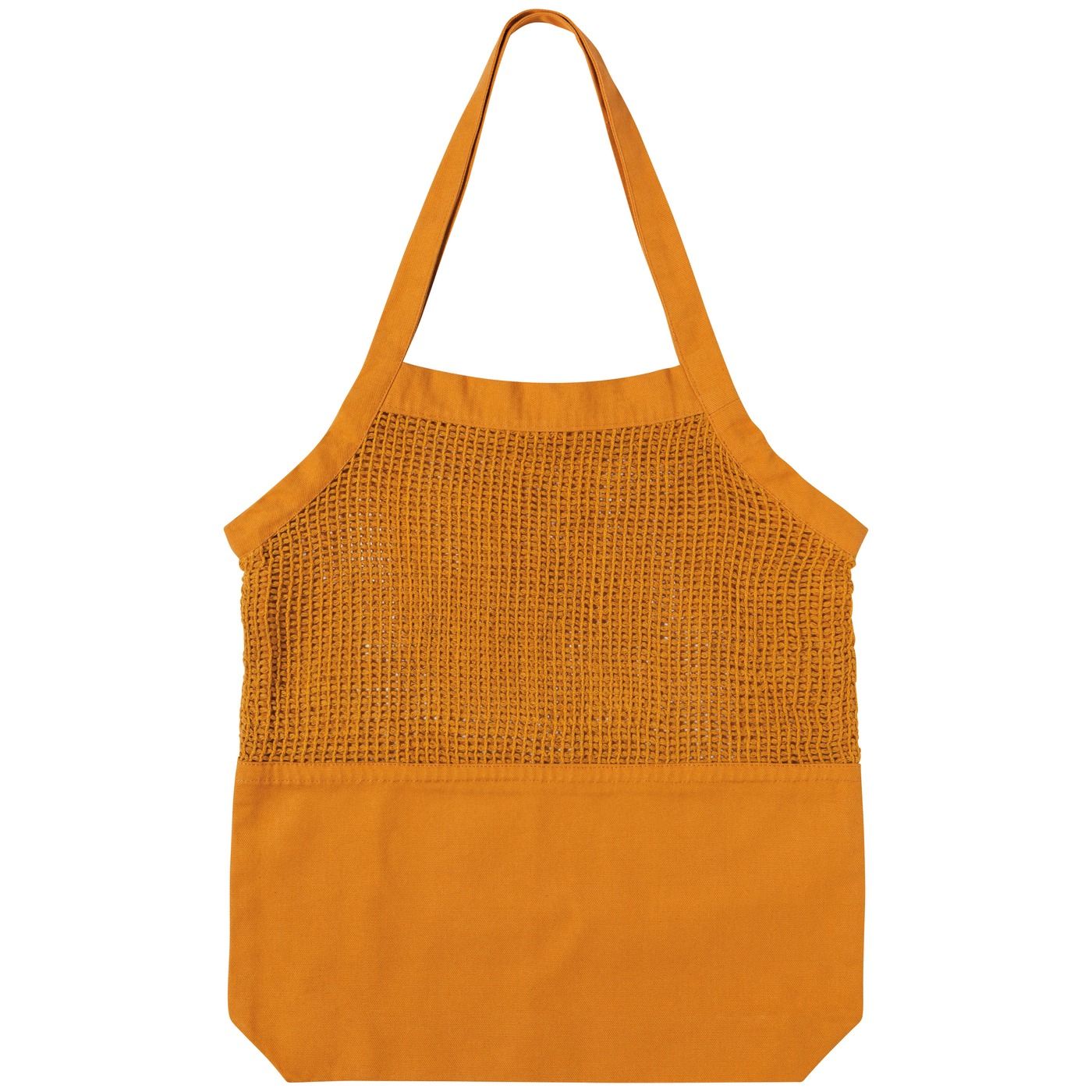 Mercado Totes - Ochre W16 × H28 × D3.5" / Strap Drop 10"
