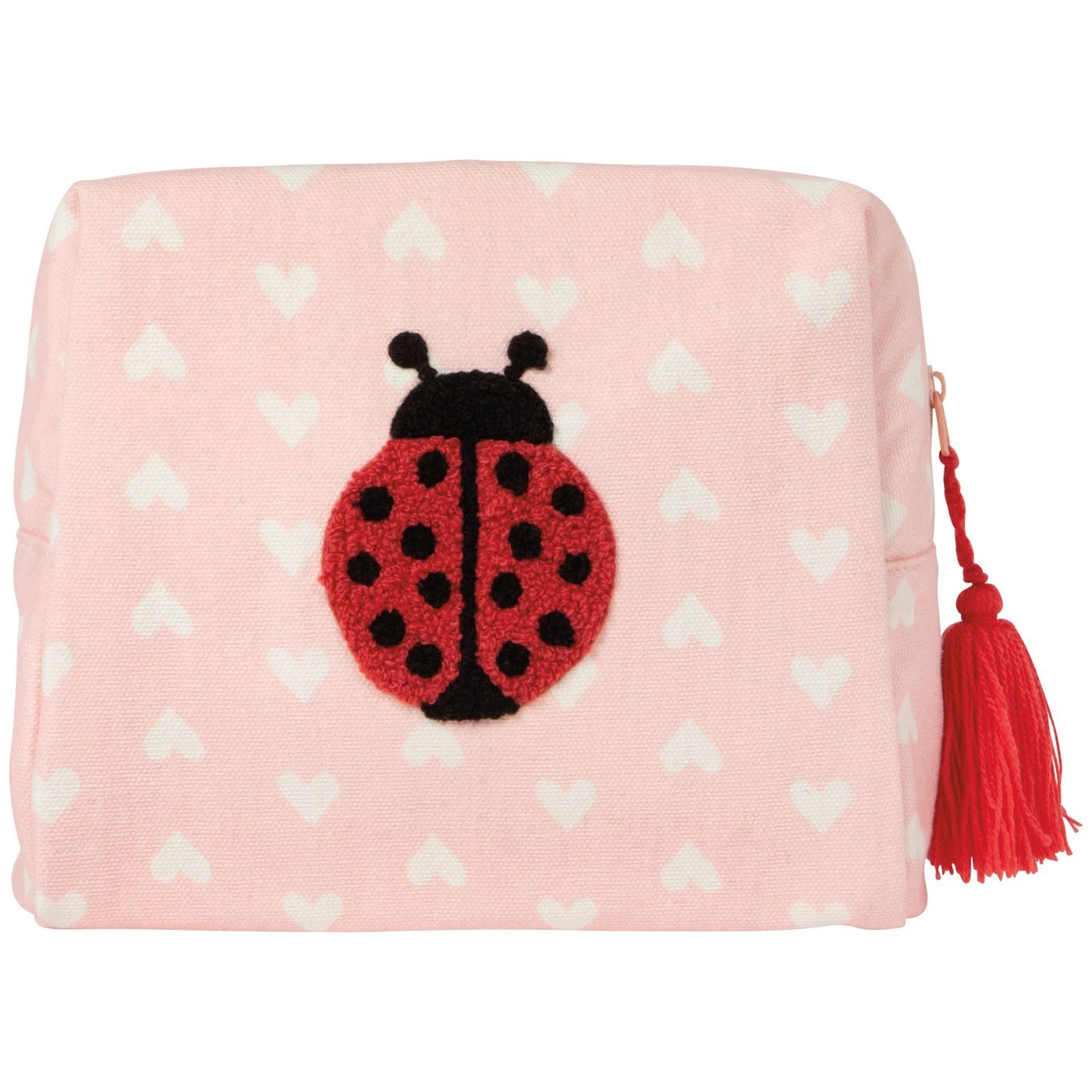 Ladybugs Everyday Pouch Cotton W7 × H6 × D3"