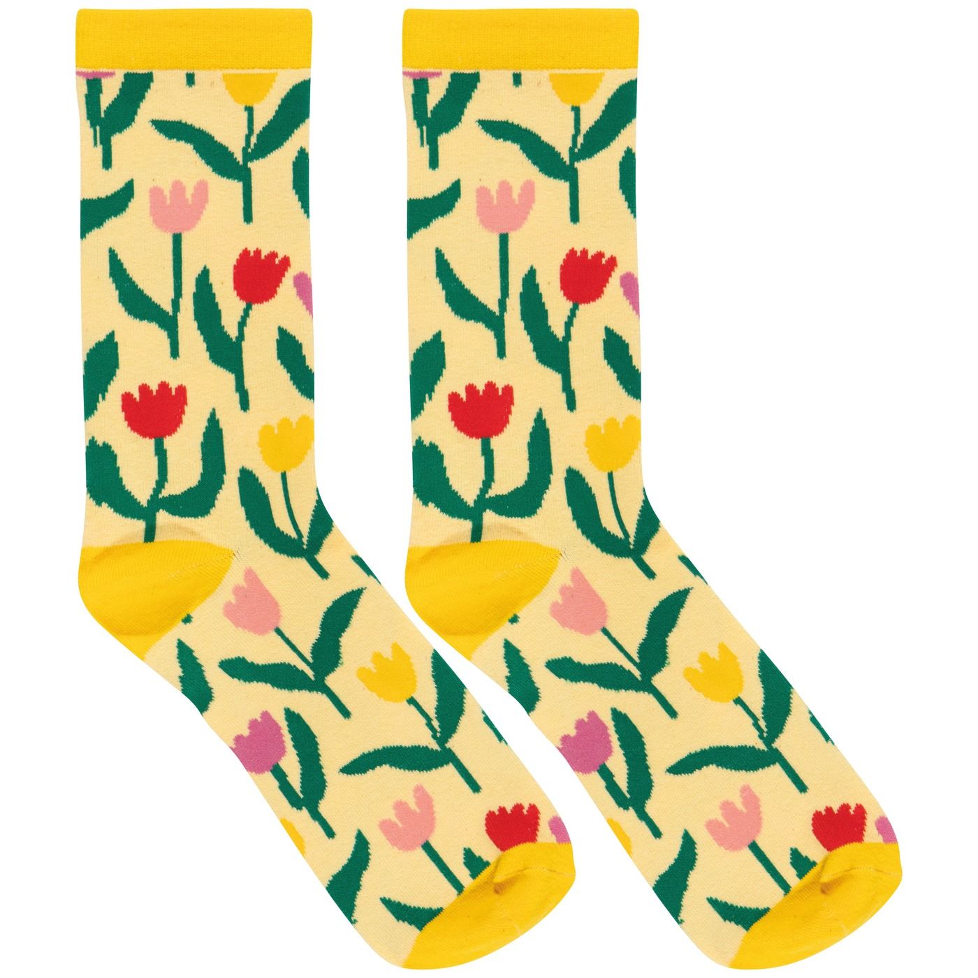 Tulip Socks 70% Cotton, 28% Polyester, 2% Spandex W3.3 × H15"