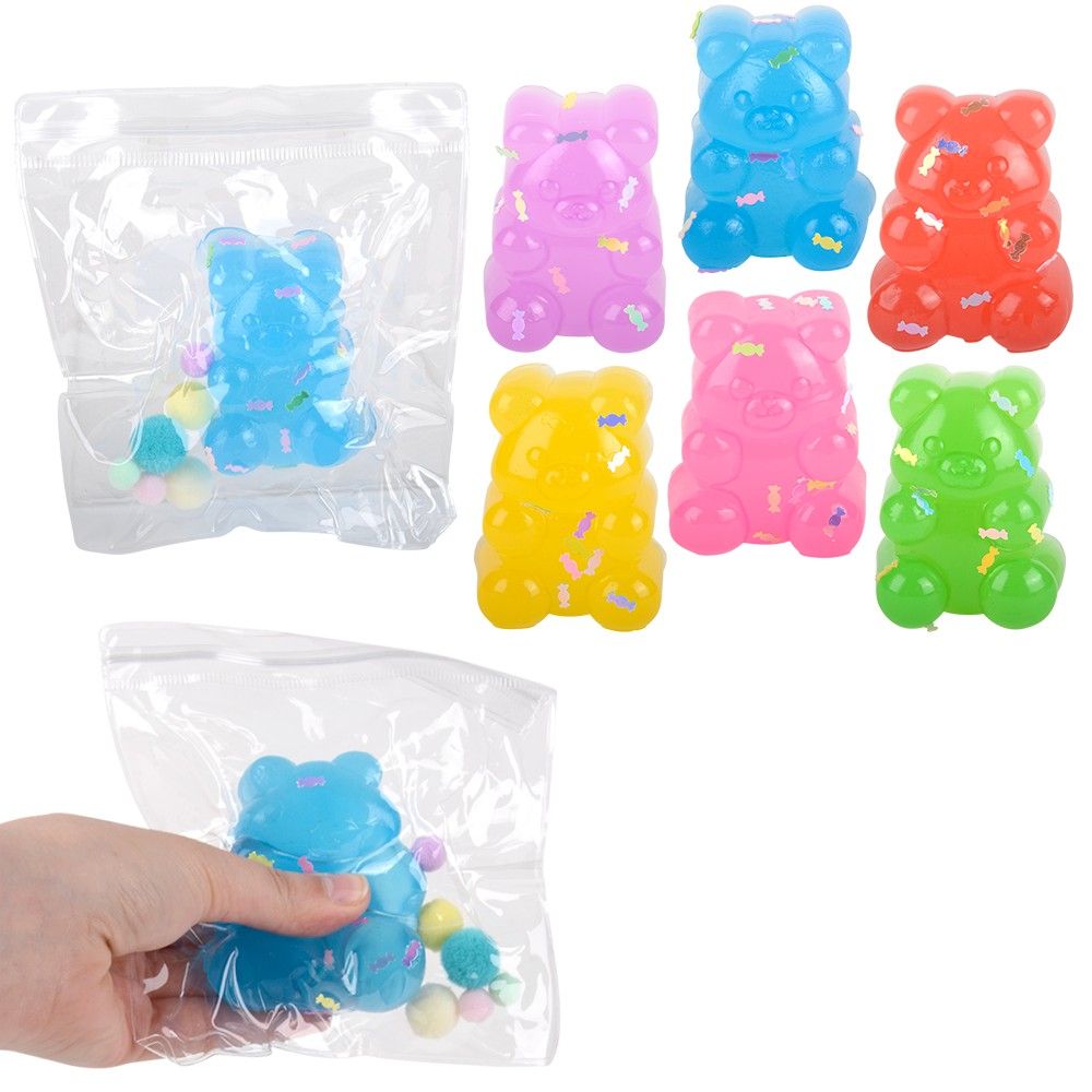 2.5in Sticky Squish Yummy Bears