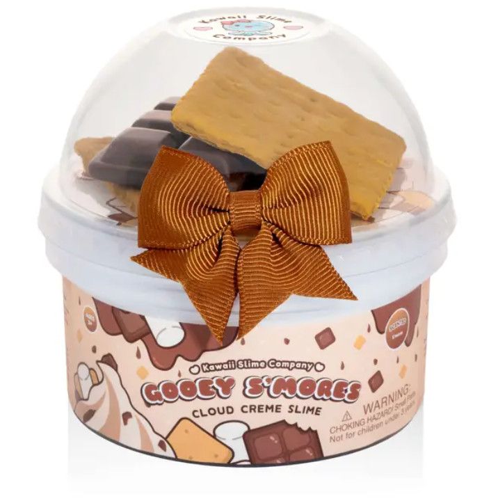 Gooey S'mores Cloud Creme Signature Dome™ Slime