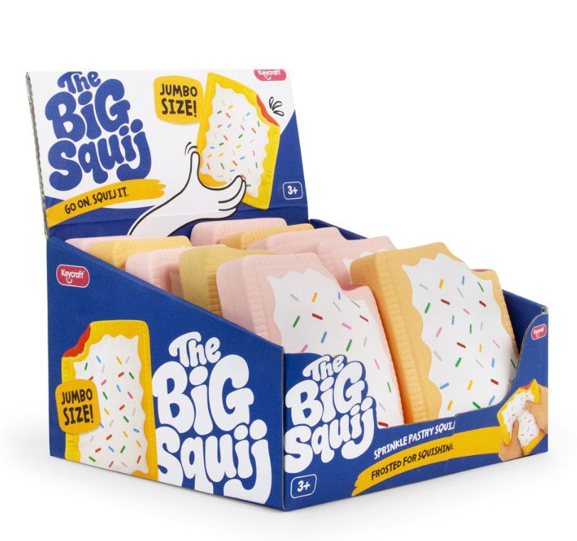 The Big Squij Pastry Slow-Rise Squishy Toy