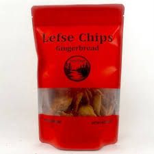 Gingerbread  Lefse Chips 4oz | Tiger Trail