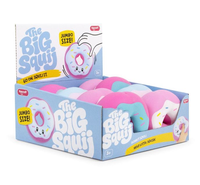 The Big Squij Donut - 3 Asst | KeyCraft
