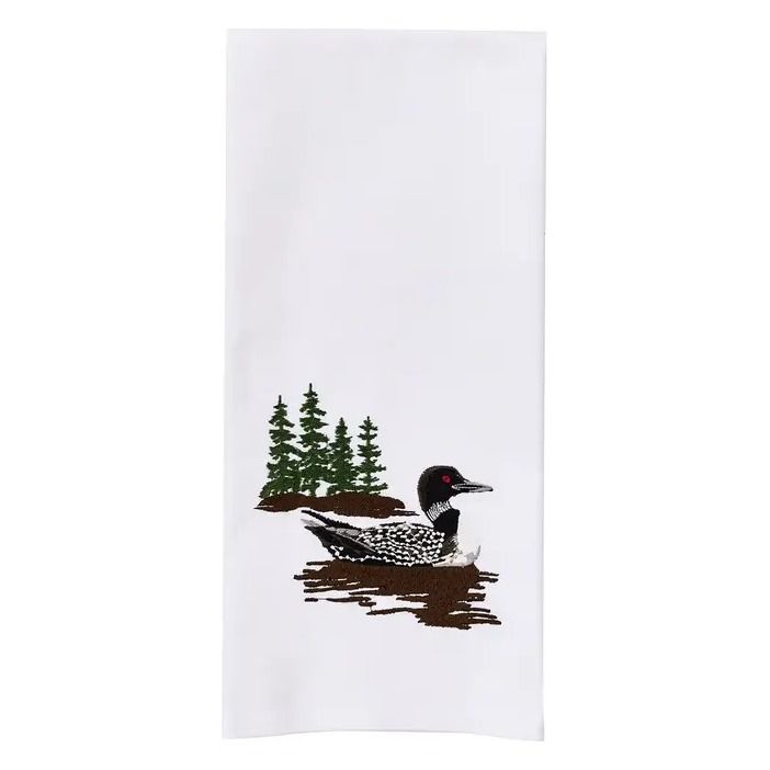 Loon Call Decorative Dishtowel | Park Designs