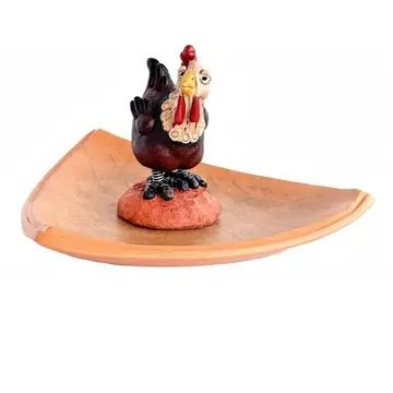 Brown Chicken Keepsake Tray