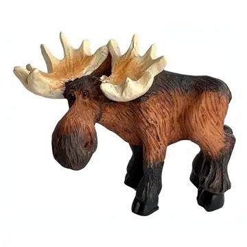 Mini Moose Standing Figurine