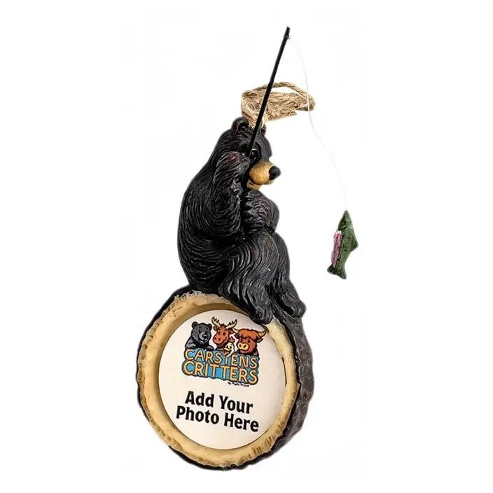 Fishing Bear Ornament