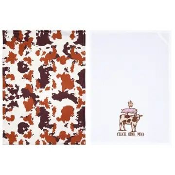 Wrangler 2-Pack Cows Tea Towels