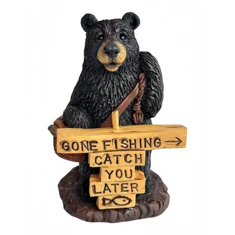 Gone Fishing Figurine