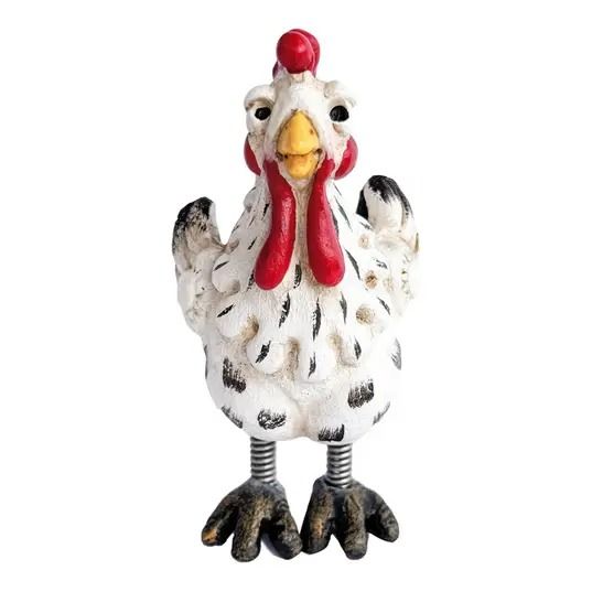 Hen Magnet White