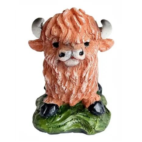 Mini Highlander Standing Figurine