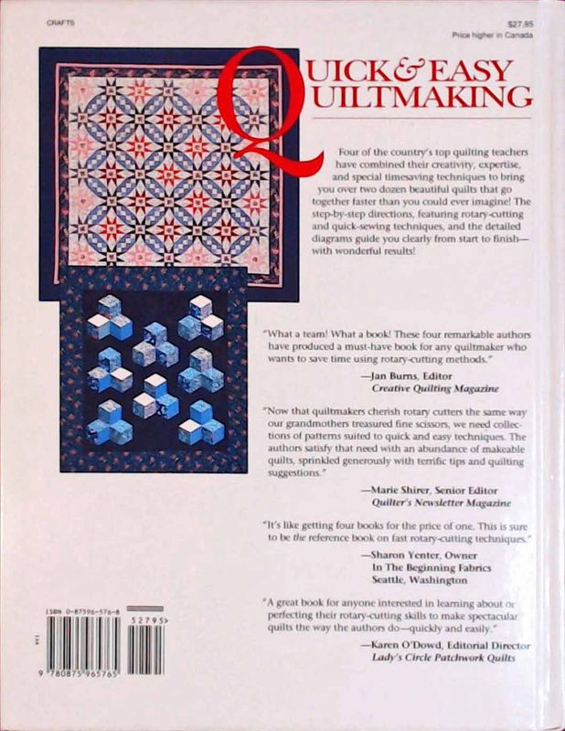 Book - Quick &amp; Easy Quiltmaking