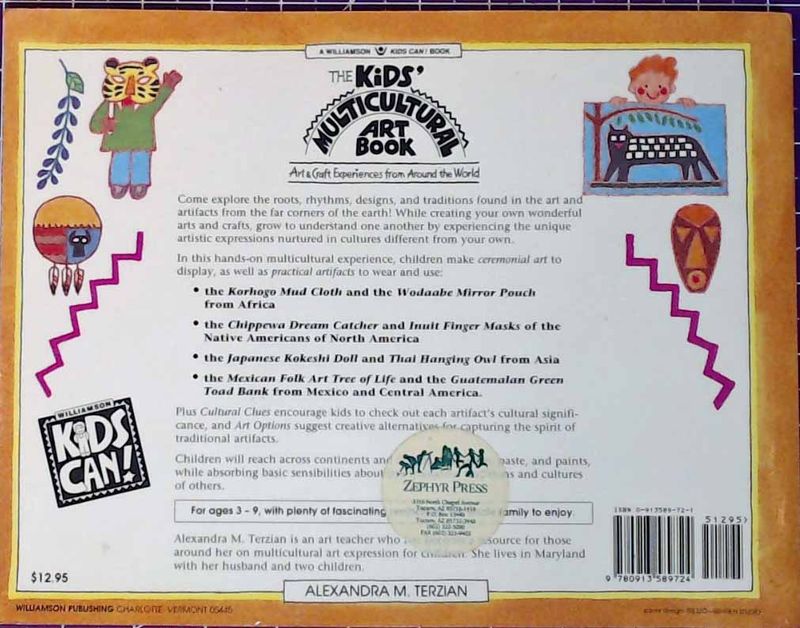 Book - The Kids" Multicultural Art Book