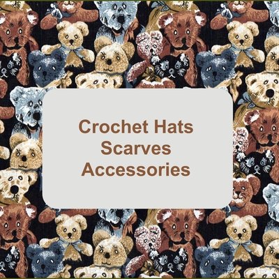 Crochet Hats Scarves Accessories