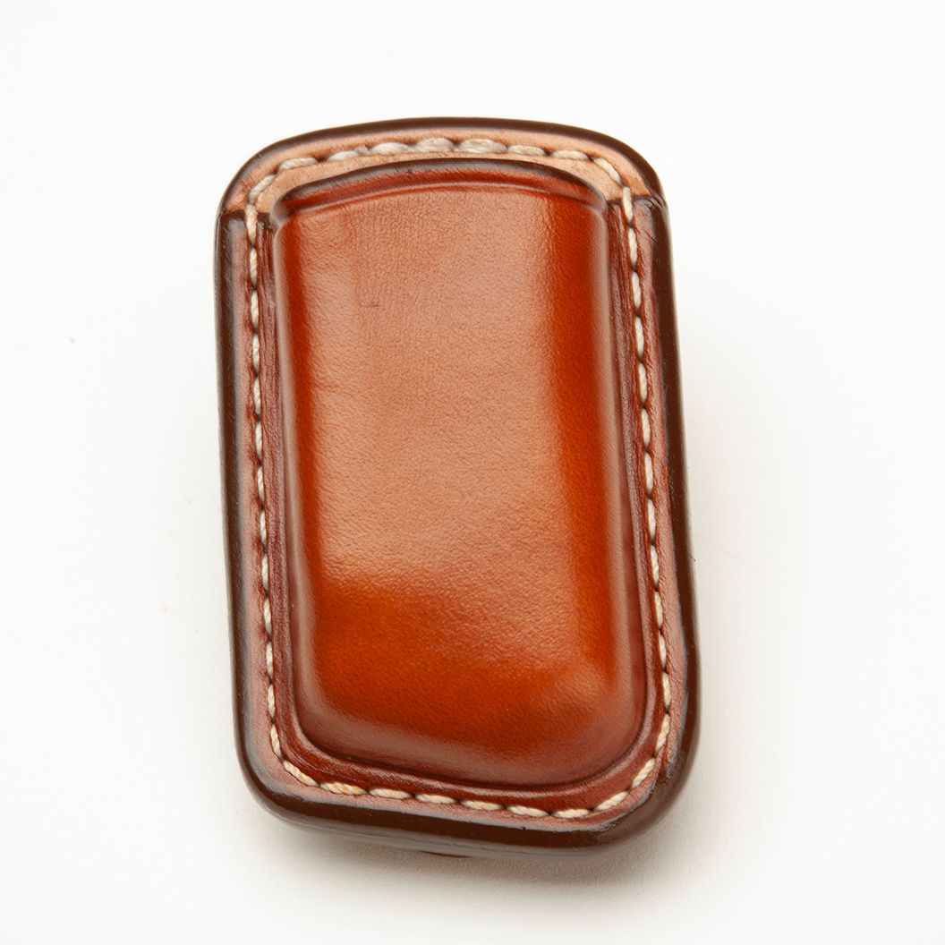 S-4C Magazine Carrier - Glock 43X, Natural Tan, 1.5&quot; Belt Loop, LEFT HAND