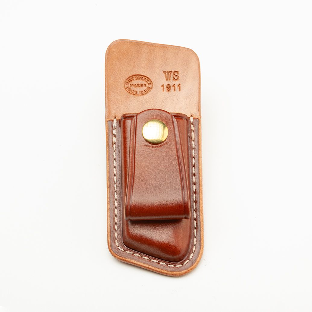 IPS Magazine Carrier - 1911, Natural Tan, 1.5&quot; Belt Loop, LEFT HAND