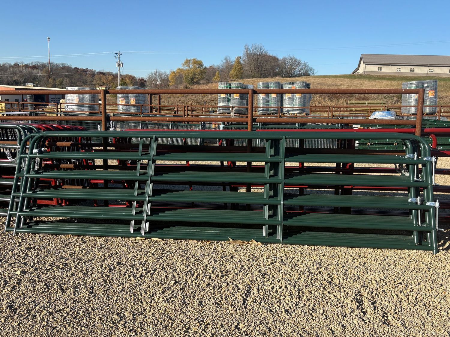16' AgStar 2 16' AgStar 2" 16 ga Heavy Duty Gate (Green)