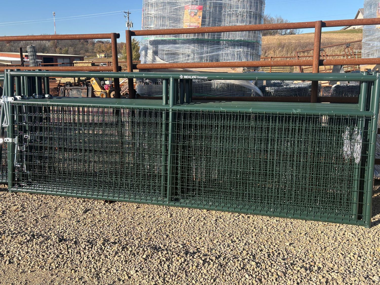 12' Frontier Mesh Gate (Green)