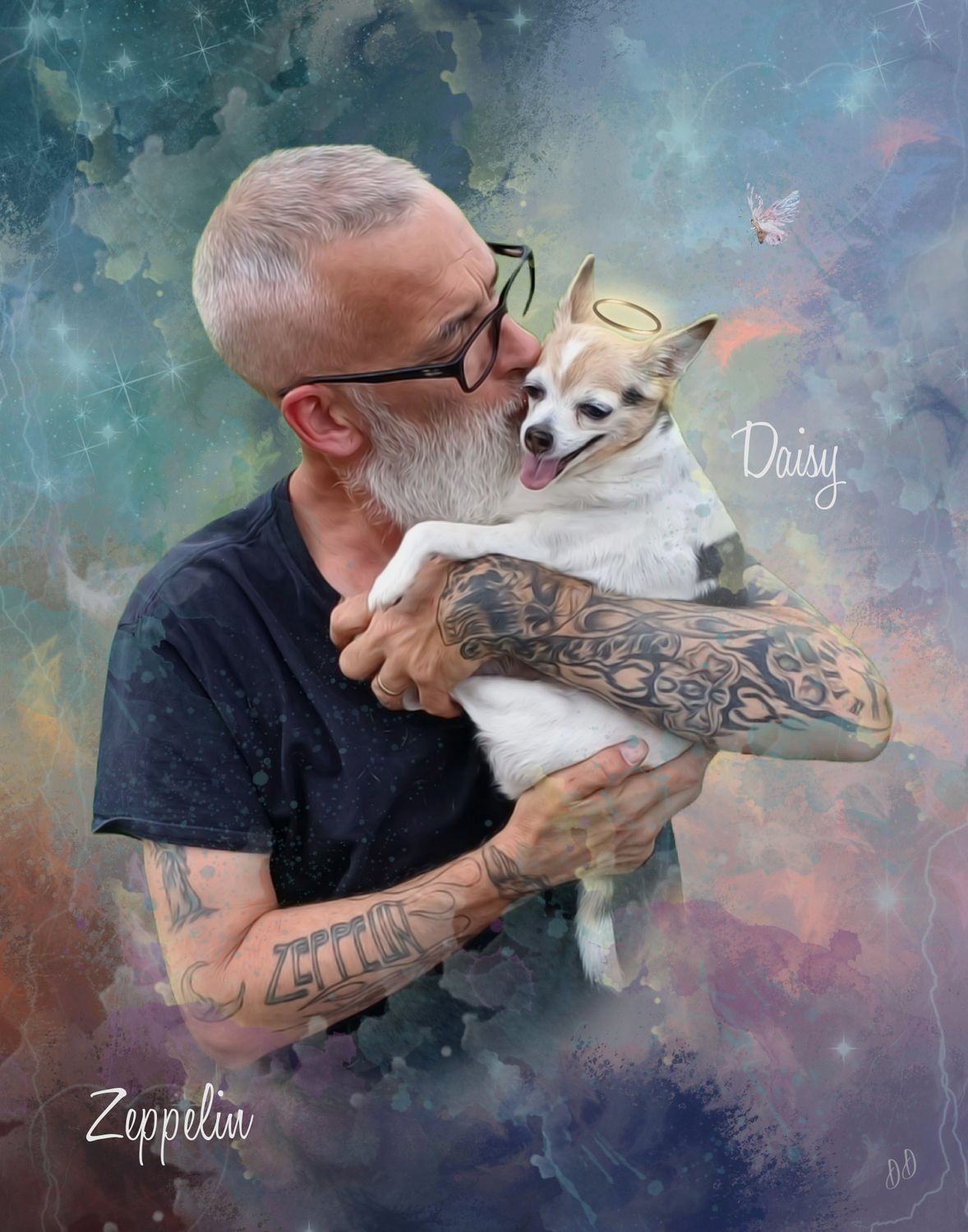 ON SALE - Digital Art Portrait