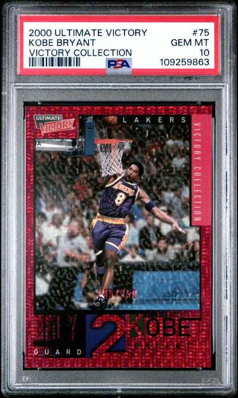 2000 Kobe Bryant Ultimate Victory Collection PSA 10 / Cert: 109259863