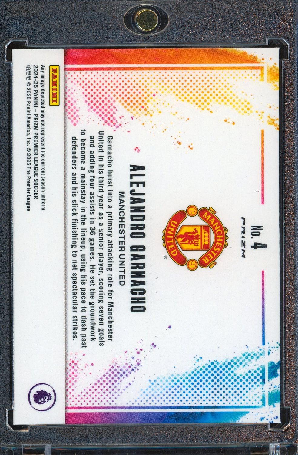 2024 Alejandro Garnacho Prizm Colorblast