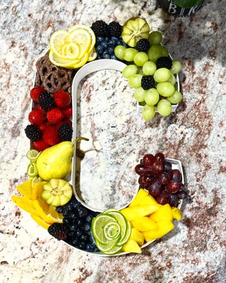 Signature Fruit Filled Letters/Digits