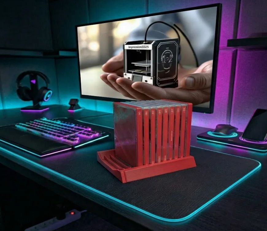 Support de jeux personnalisable