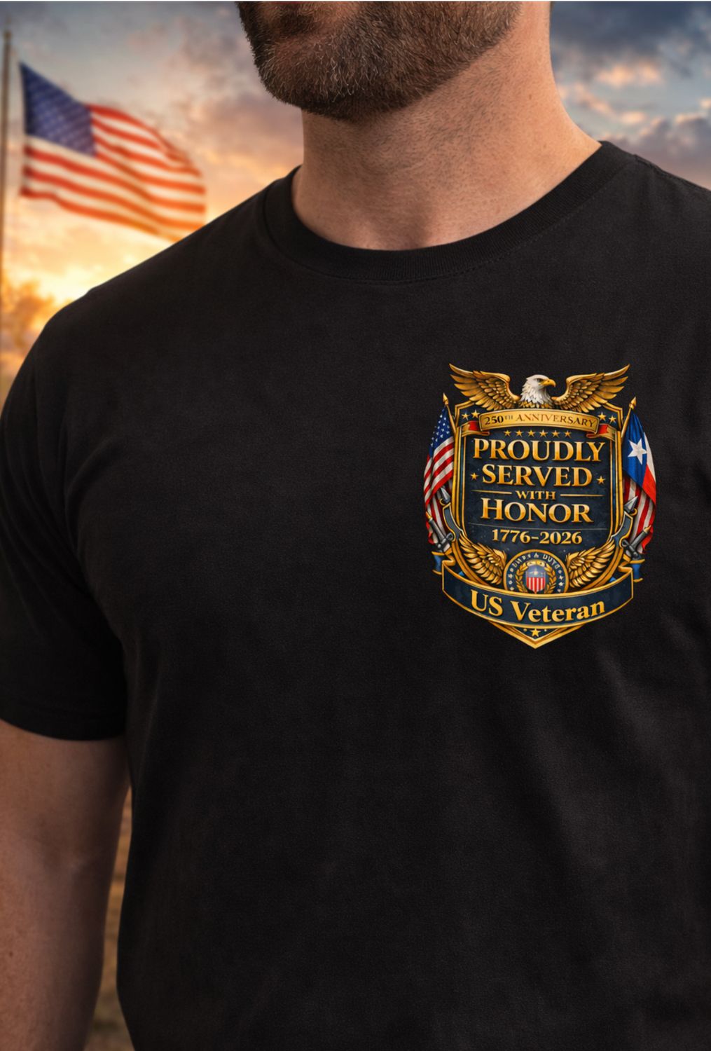 250th Anniversary of the United States of America (Front Only)