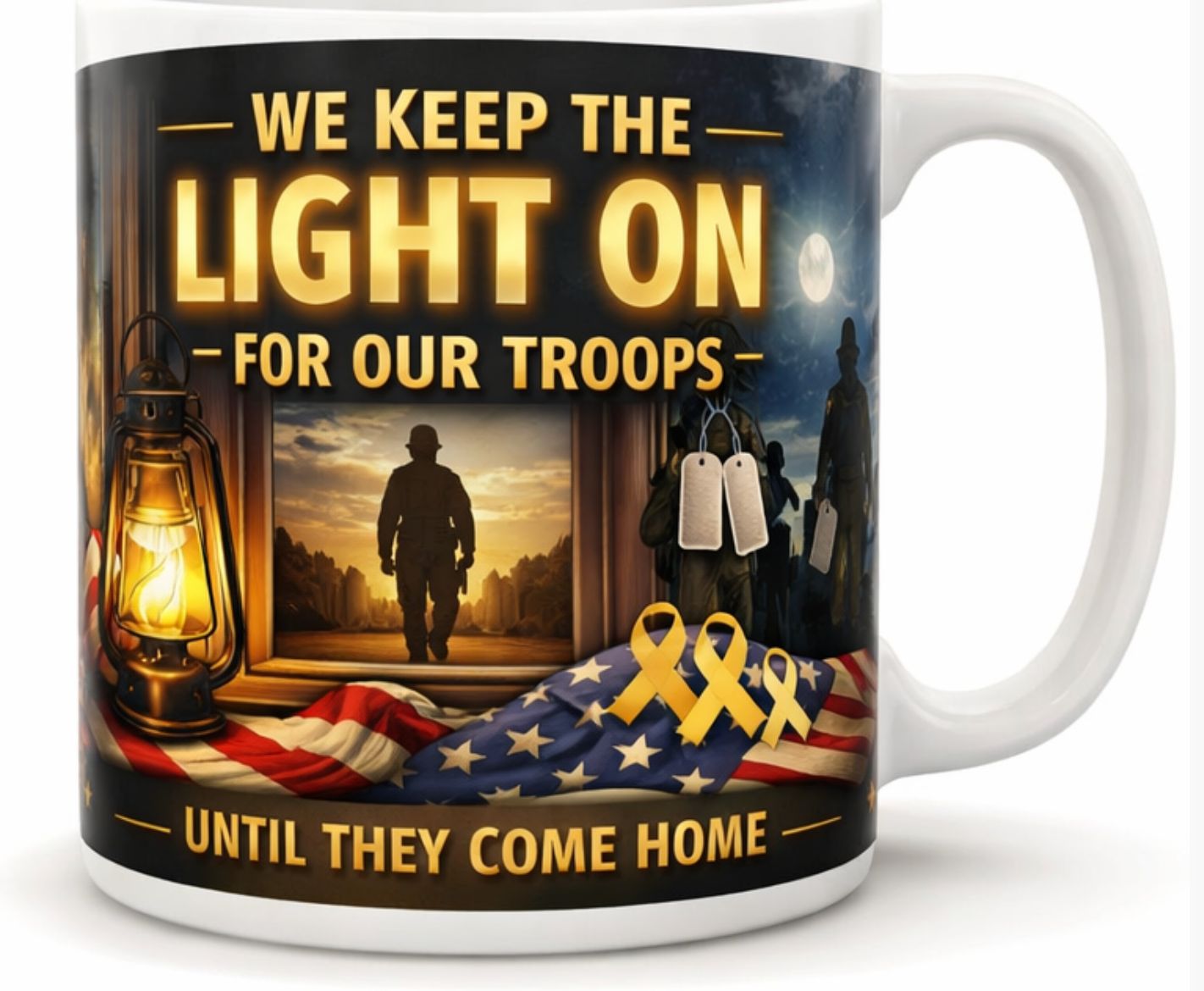 "Keeping the Light On! (Coffee Mug) Set of Six