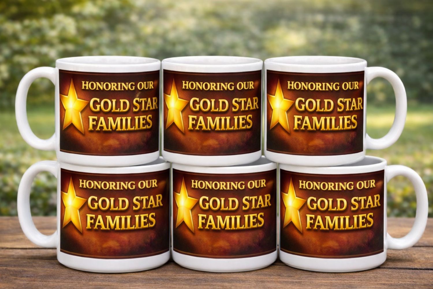 "Remembering Their Sacrifice" Coffee Mug (Set of six)