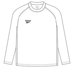 Reebok Junior Long Sleeve Training Tee