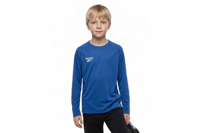 Reebok Junior Long Sleeve Training Tee