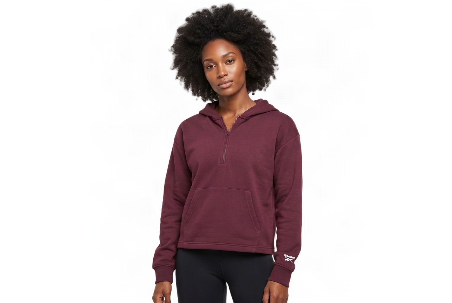 Identity Half Zip Hoodie Reebok Identity Half Zip Hoodie