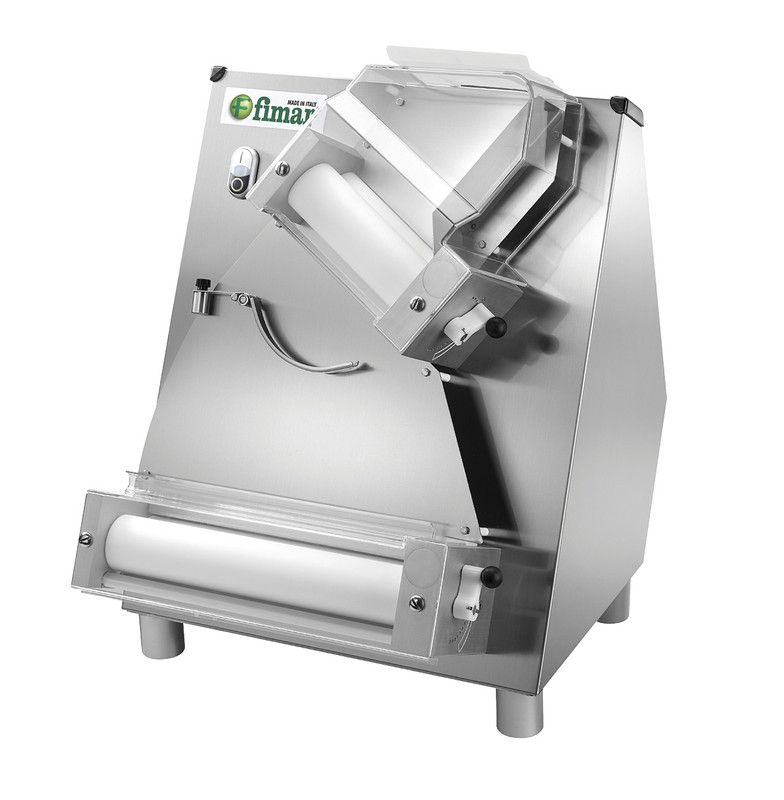 Teigausroller 32cm 80 - 210gr Teig Einstellbar 0,3 - 5,5mm 230V / 0,37kW 590 x 510 x 630mm 36kg