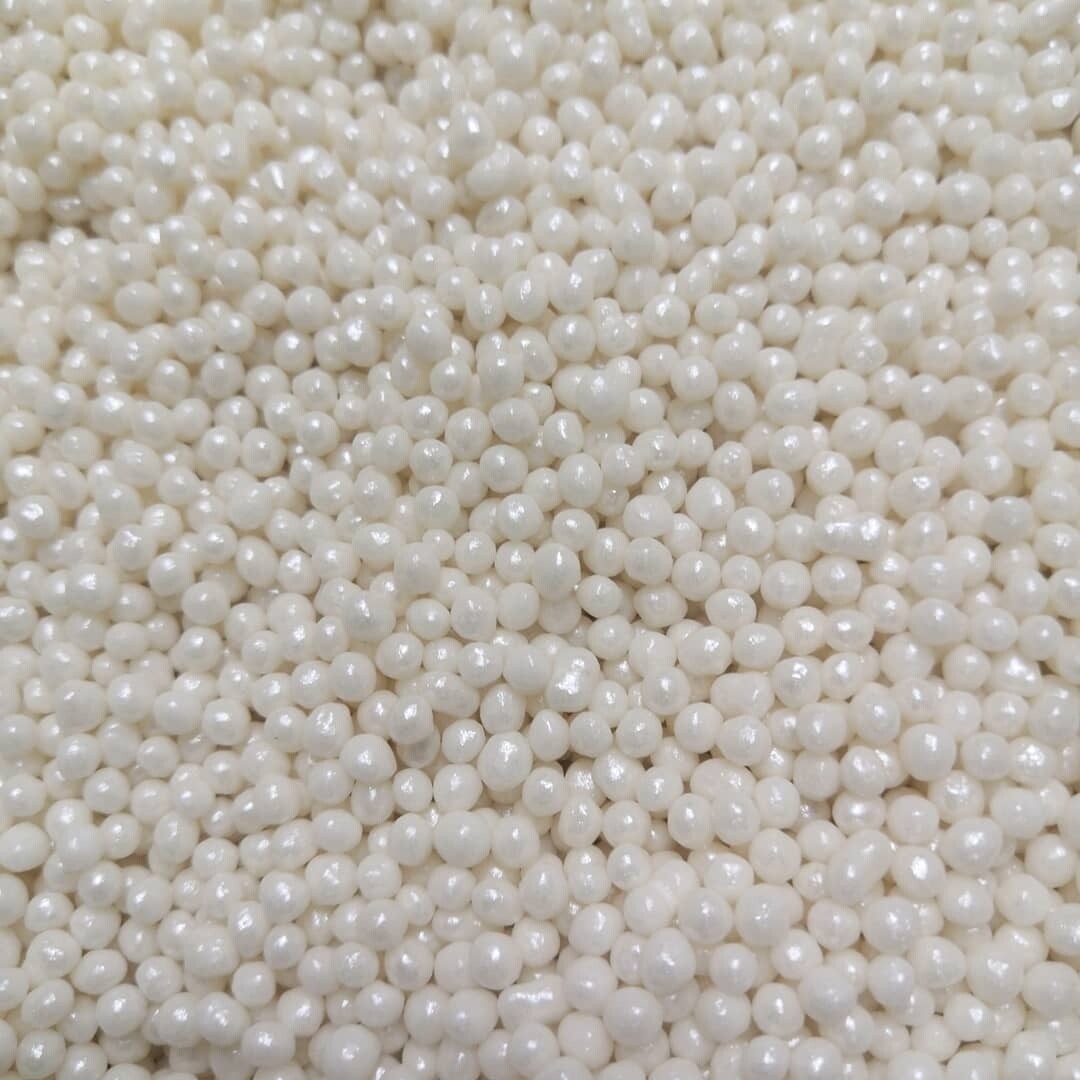 Драже рисовое в глазури жемчуг 2-5 мм 100 гр