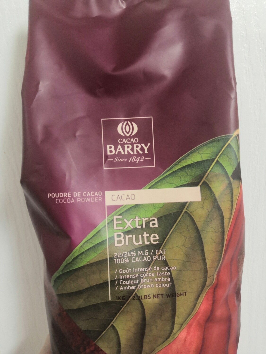 Какао порошок алкализованный Extra-brute 1 кг