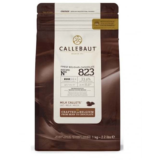 Шоколад Barry Callebaut молочный 33,6% 500 гр